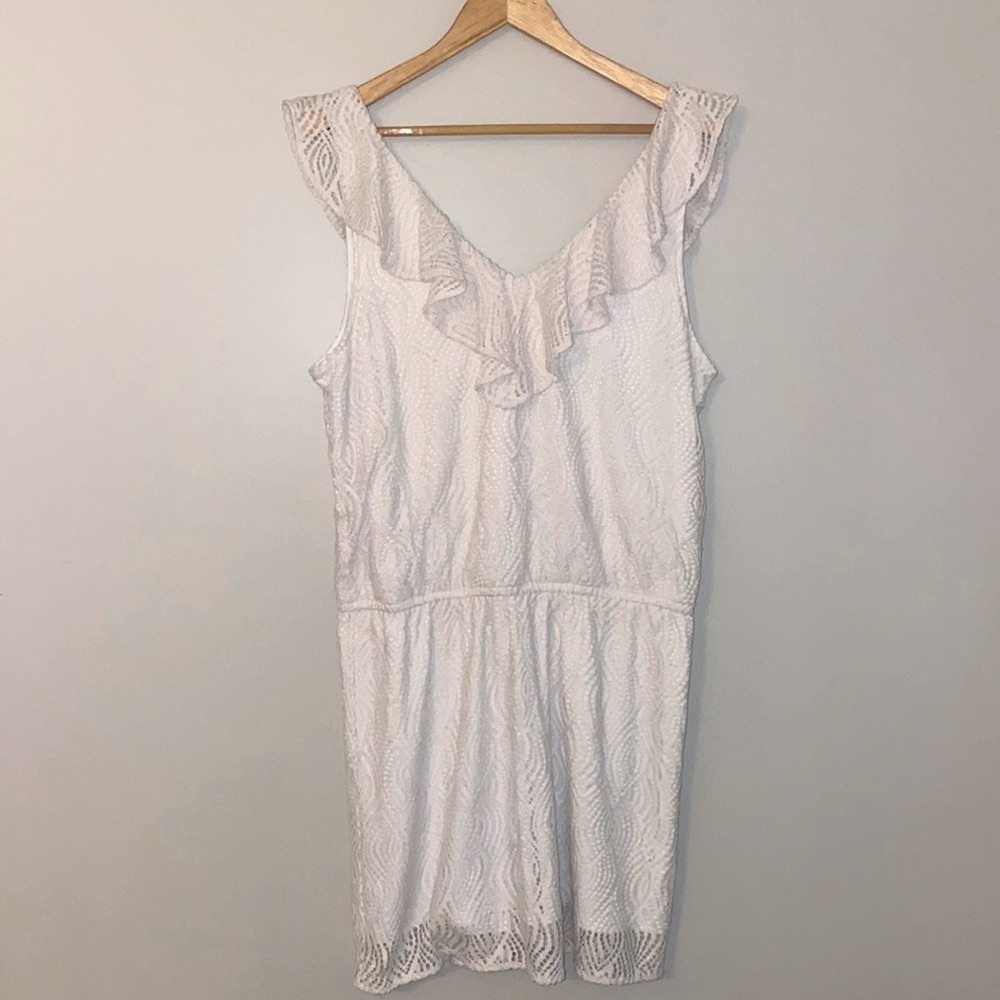 Lilly Pulitzer White Lace Dress